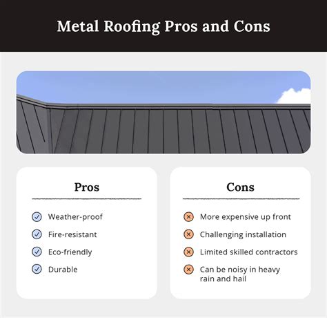 metal roof on attached to house|metal shingles pros and cons.